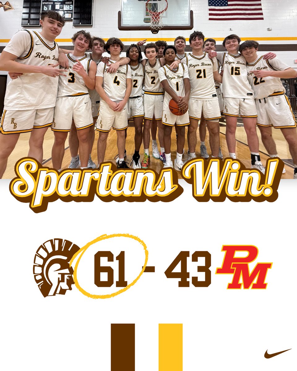 Roger Bacon Spartans tweet media