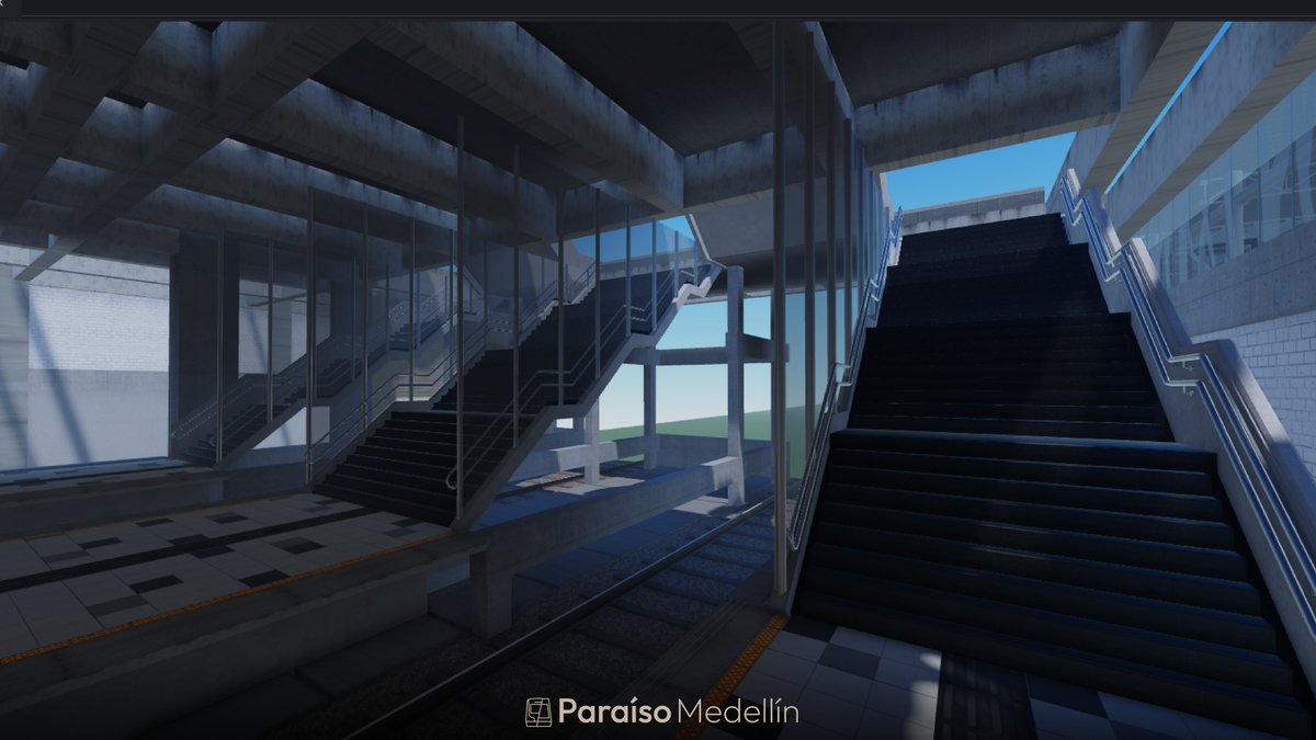 Paralevel - Transporte Público en Roblox tweet media