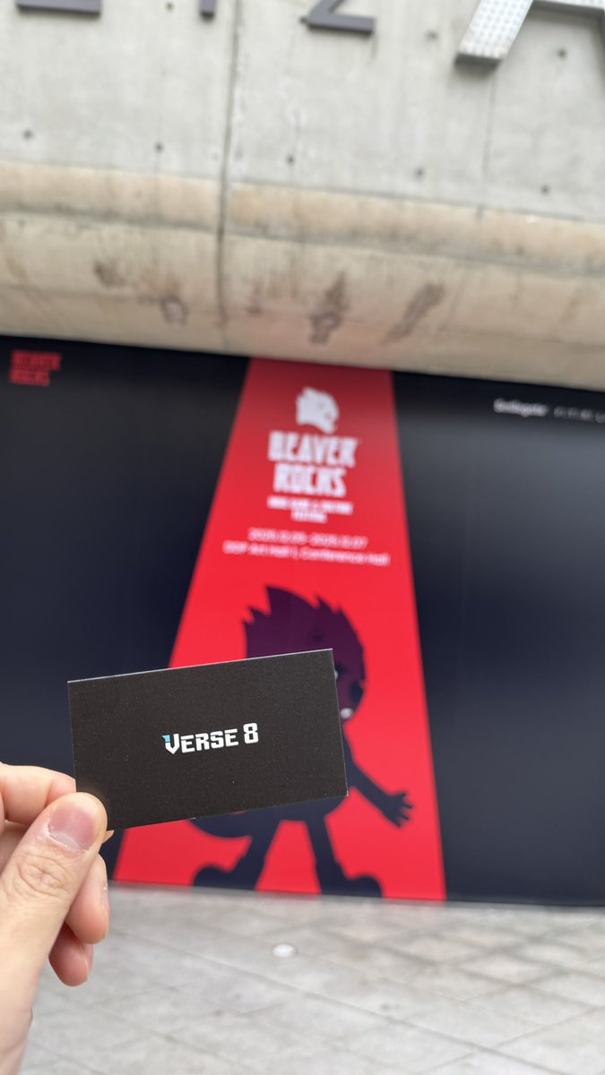 yong_planet's tweet photo. Iโm at BEAVER ROCKS 2025 today at DDP!
Excited to meet lots of indie game developers.
If youโre around, feel free to reach out โ would love to say hi!
#BEAVERROCKS2025 #IndieGameDev #Verse8 @Verse_Eight https://t.co/GxjBlP9FT9
