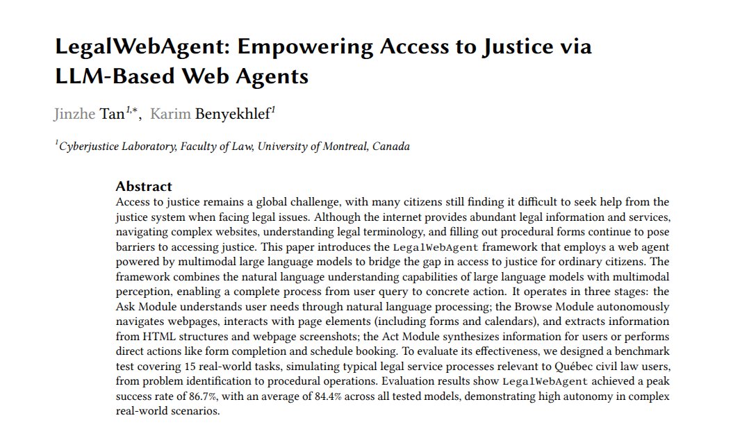 LegalWebAgent abstract