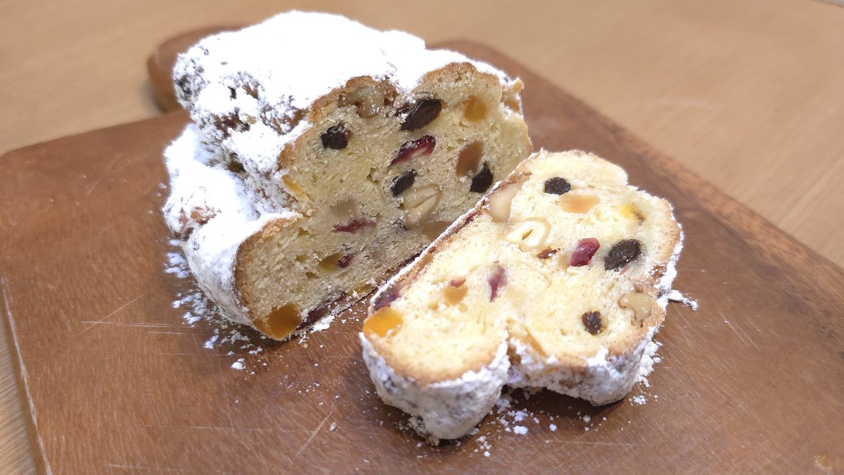 みんなの祈りが…
届いたわよぉぉぉぉぉ😭✨

初シュトーレン大成功😘💕