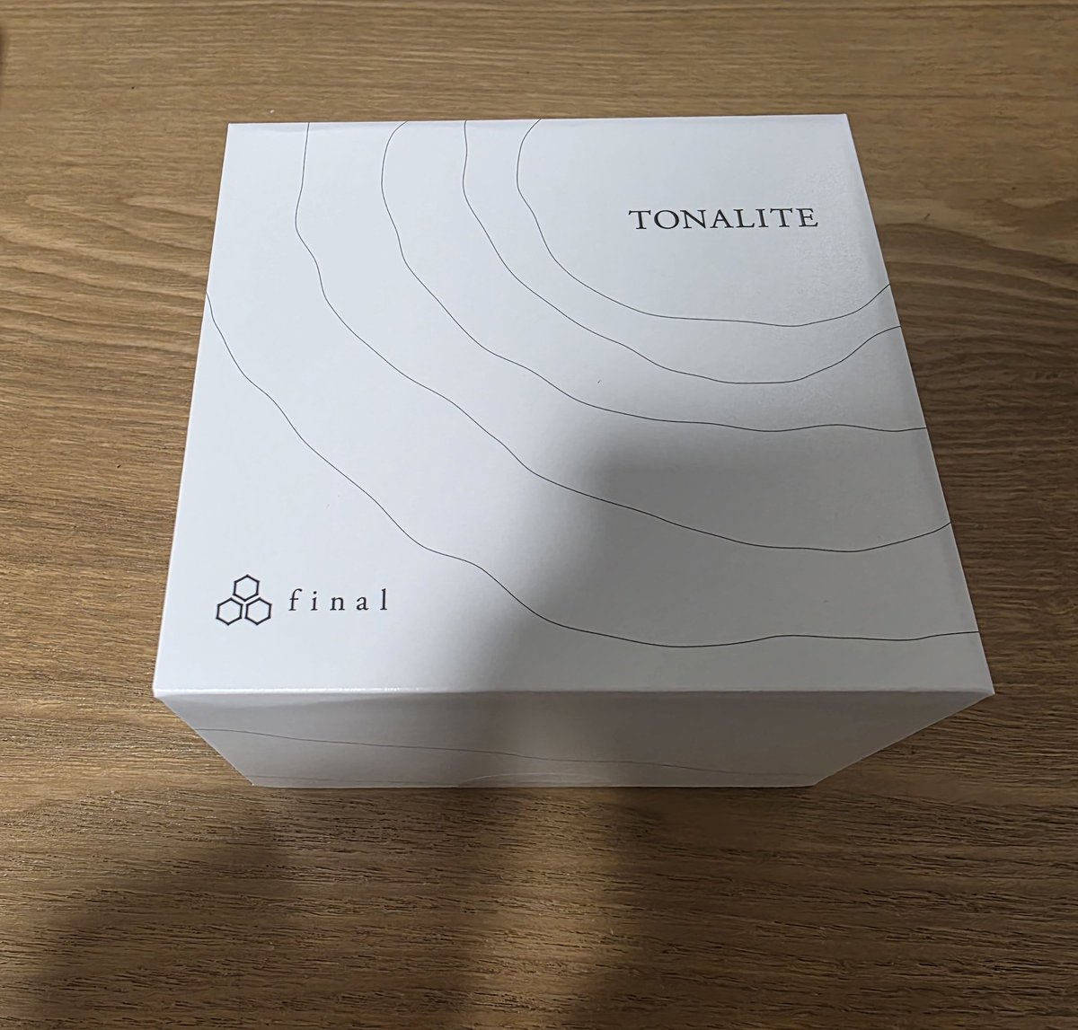 ついに着弾！！！
ありがとう、finalさん
#final #TONALITE