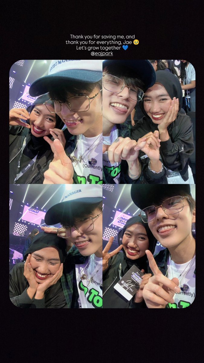 maryamrailya's tweet photo. Tahun ini beneran lagi hoki bangett, waktu konser war sendiri bisa dapet VIP dan sekarang bisa menang GA Spotify wrapped🥹 beneran dikasih ketemu Jae sebanyak itu sebelum hiatus Asia tour. Maacii Jae🫶🏻

A thread

#eaJPark #eaJ #eaJInSpotifyWrapped2025 #SpotifyWrappedLivelndonesia https://t.co/F16fFmDF1V