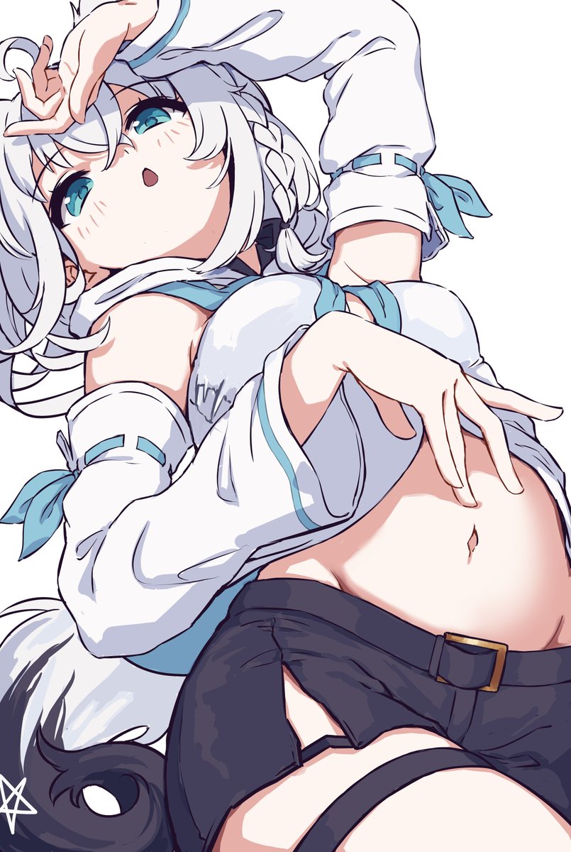 お？
#絵フブキ