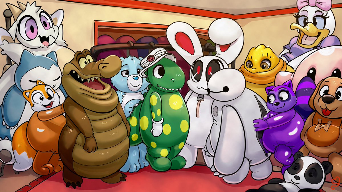 KastmiCat's tweet photo. Trying out even more plushsuits, totaly living the dream https://t.co/RmsWSJGjr9