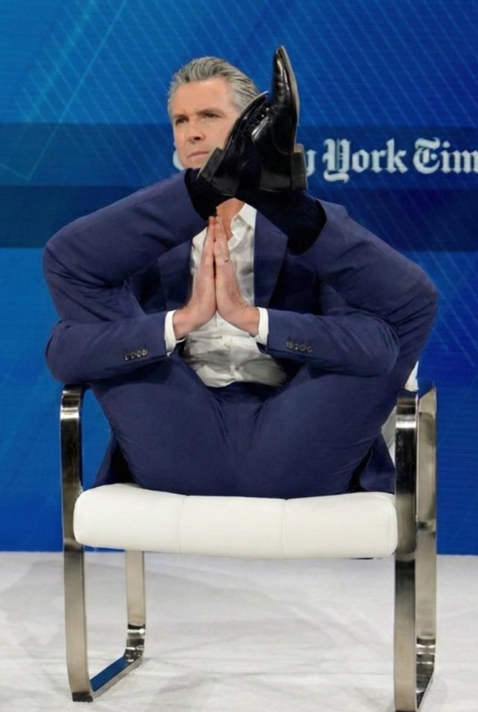 Jbanklestankle1's tweet image. Gavin when Alex Soros is in town