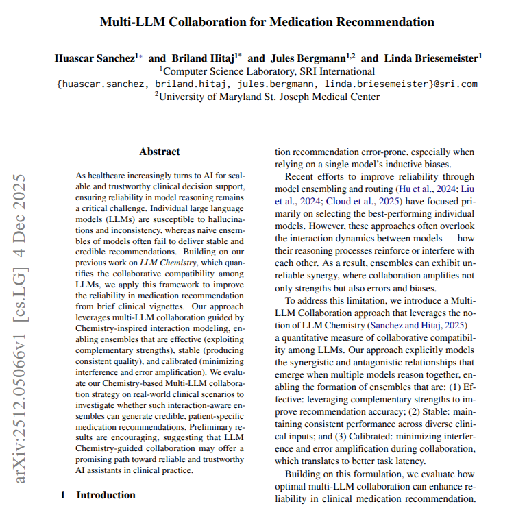 Medication paper abstract