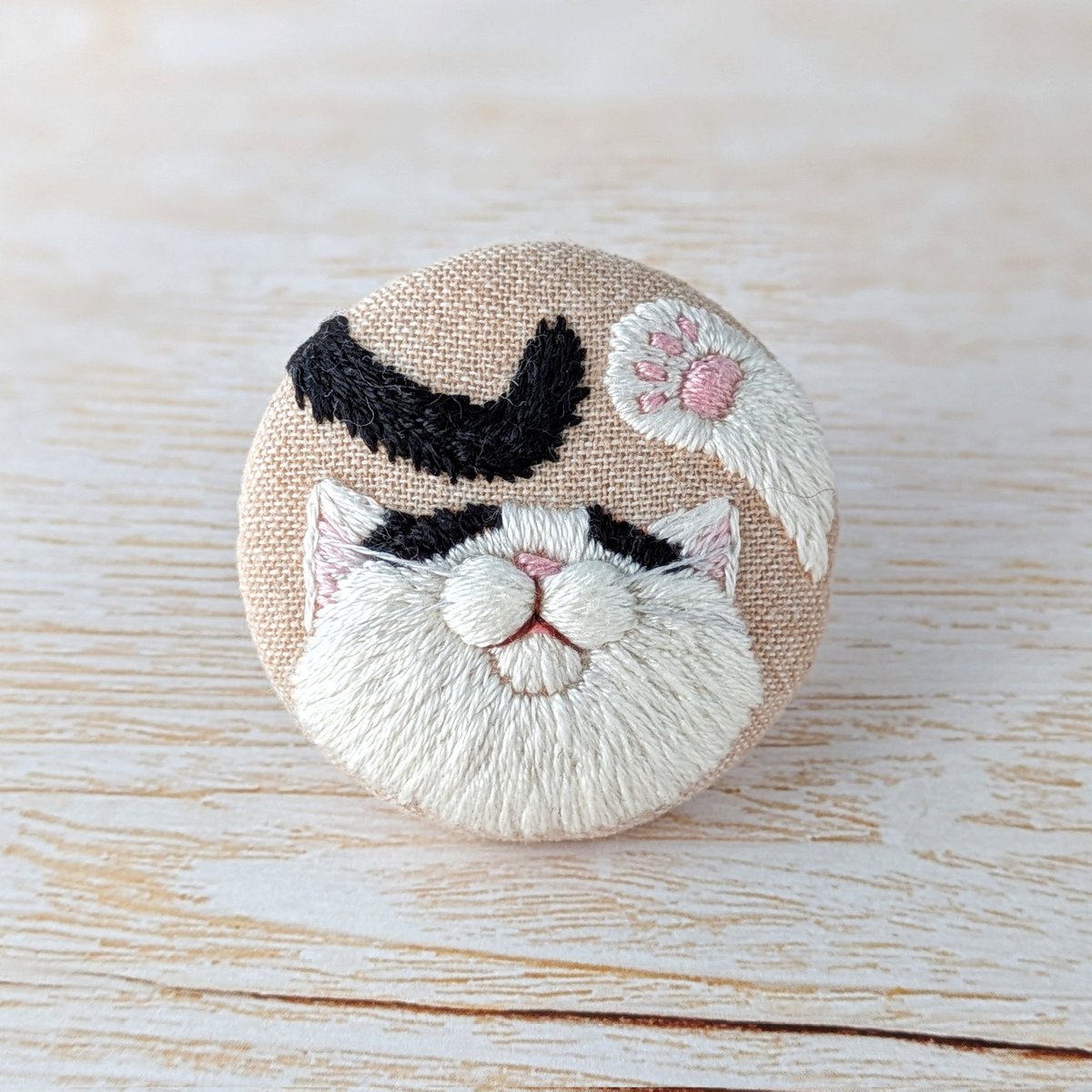 豆《ネコの刺繍 》 (@mame85023) / Posts / X