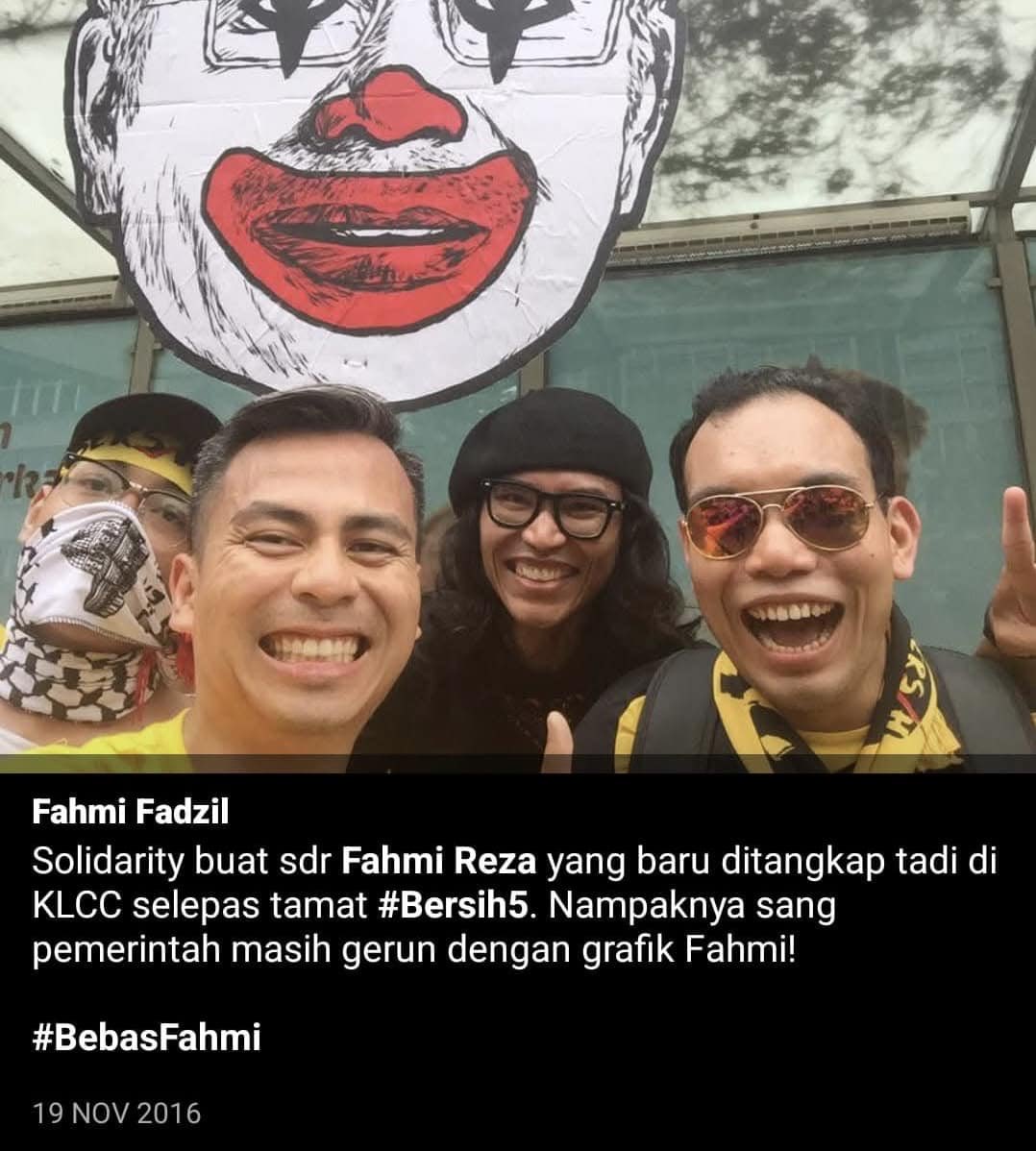 2016: Pemerintah lama gerun dengan grafik badut
2025: Pemerintah baharu gerun dengan grafik tikus
😂😂😂

Kerajaan &amp; pemerintah boleh bertukar. Pemimpin dan politikus datang &amp; pergi. Tapi prinsip perjuangan jangan sesekali digadaikan. Stay true to your principles. Stay punk 😊