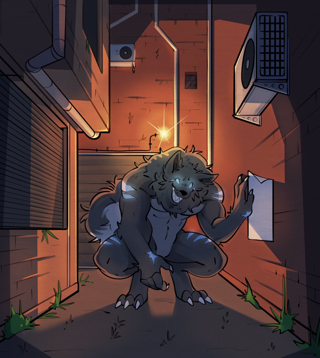 lewny_creature's tweet photo. Artwork for @Red_Wint3r ! https://t.co/qQIIj1ahX7