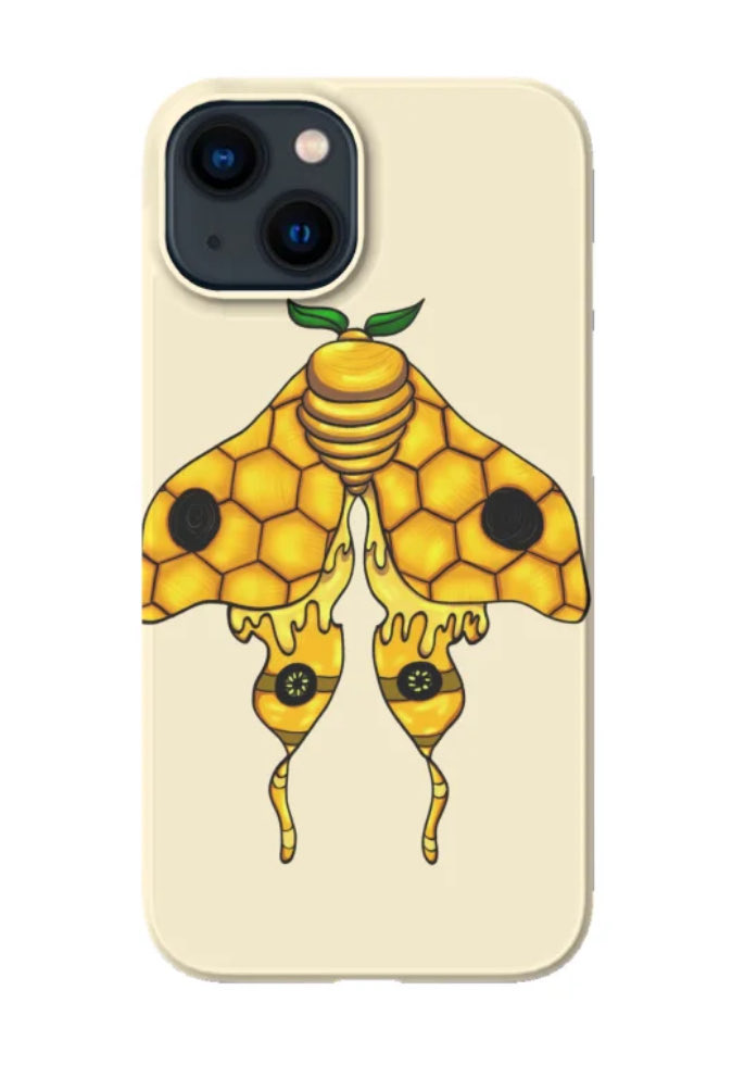 Eggsbee3's tweet photo. Want a moth that’s made of honey?? 🍯 
#art #artwork #draw #drawing #digitalart #digitalpainting #moth #insect #insectdrawing #honey #yellow https://t.co/22uKXNAaz5