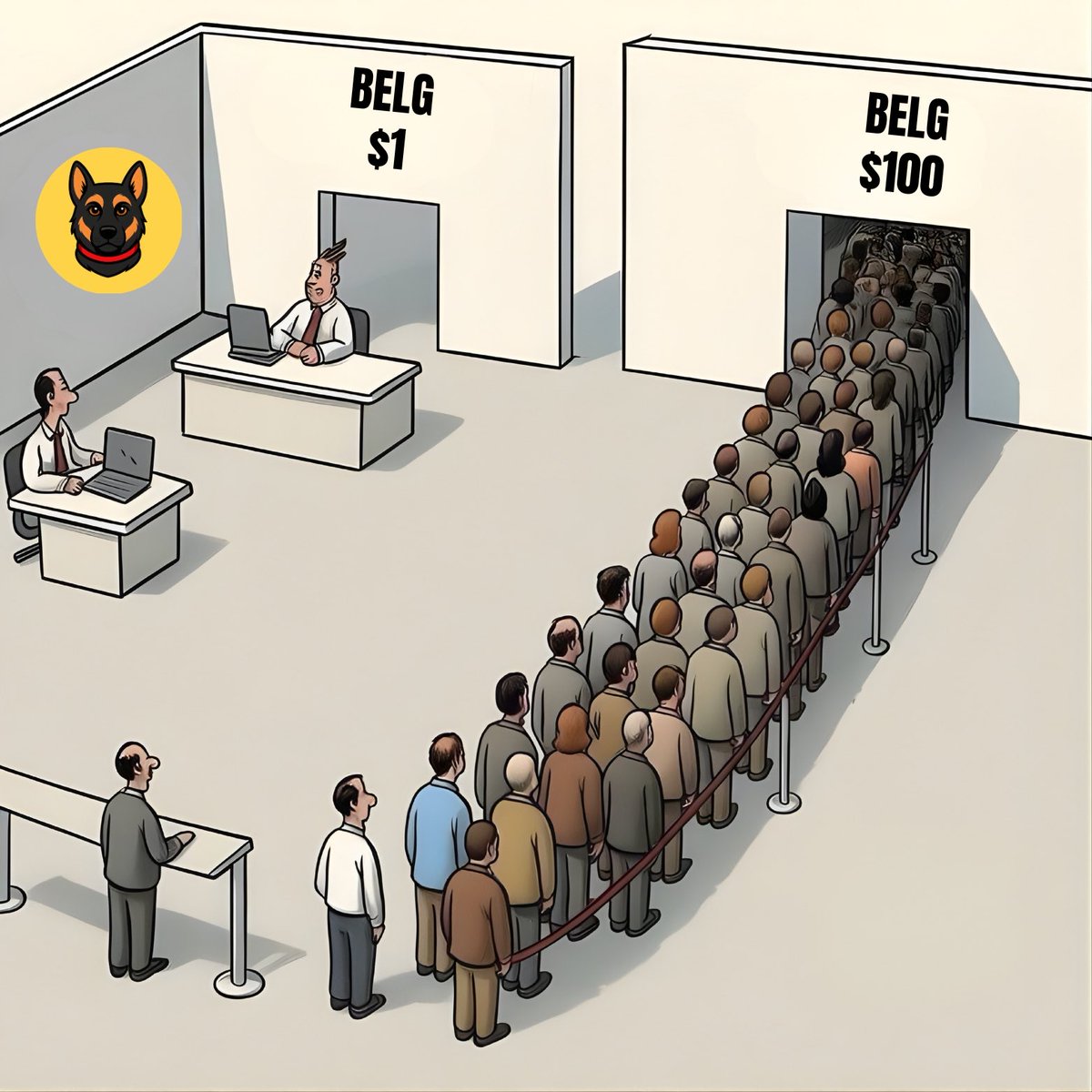 Belgtoken's tweet image. Max pain before the max gain. 🔶🐕 

Stay locked in.🫡

#BELG