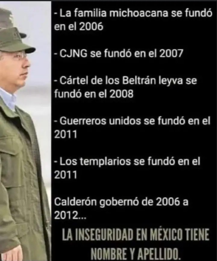 <a href="/catrina_nortena/">La Catrina Norteña</a> <a href="/PRI_Nacional/">PRI</a> <a href="/AccionNacional/">Acción Nacional</a> <a href="/GuillermoSRguez/">Guillermo Santiago</a> <a href="/AccionNacional/">Acción Nacional</a> &amp; <a href="/PRI_Nacional/">PRI</a> son dos carteles más peligrosos que el CJNG por qué este trabaja para los institutos políticos antes mencionados