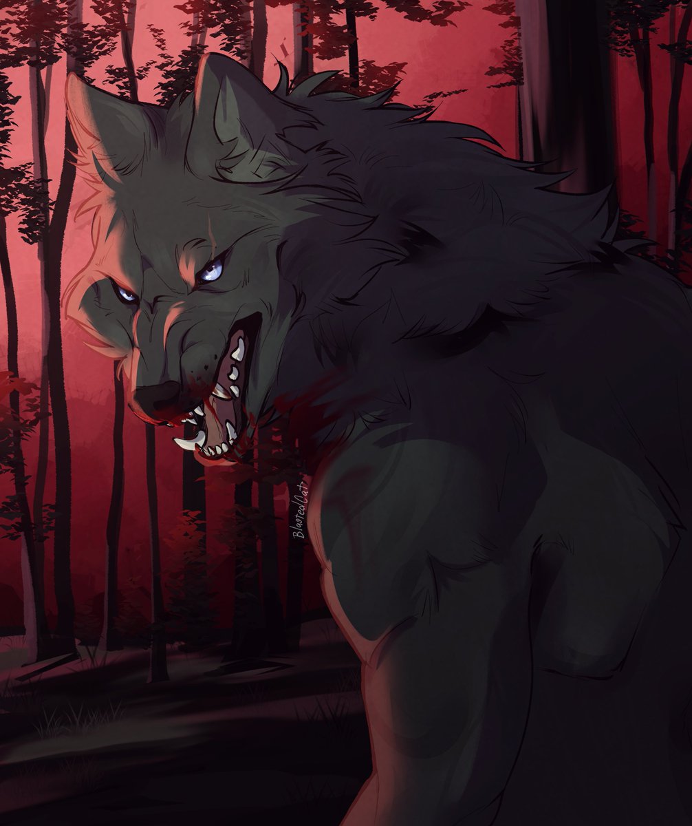 Celestine 🩸 

#Werewolf #OC