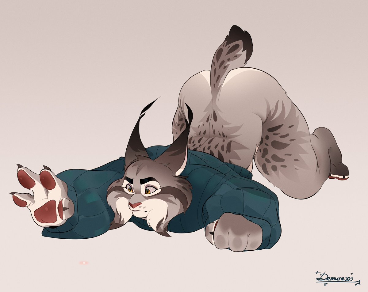 Silly kitty
(I think it is the last pin-up in the series)
#Pawbert #PawbertLynxley #Zootopia2