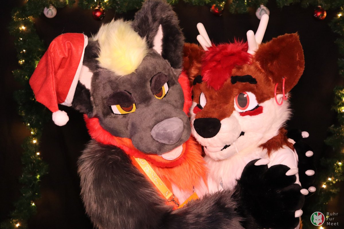 Some fluffy #FursuitFriday and a Merry Christmas in advance to y'all :D

🧵<a href="/VarrosCreations/">Varro's Creations</a>, <a href="/nanohox/">🌸HOX🌸</a>
🦌<a href="/nanohox/">🌸HOX🌸</a>
