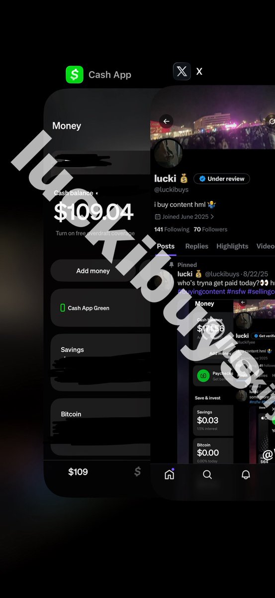 lucki 💰 tweet media