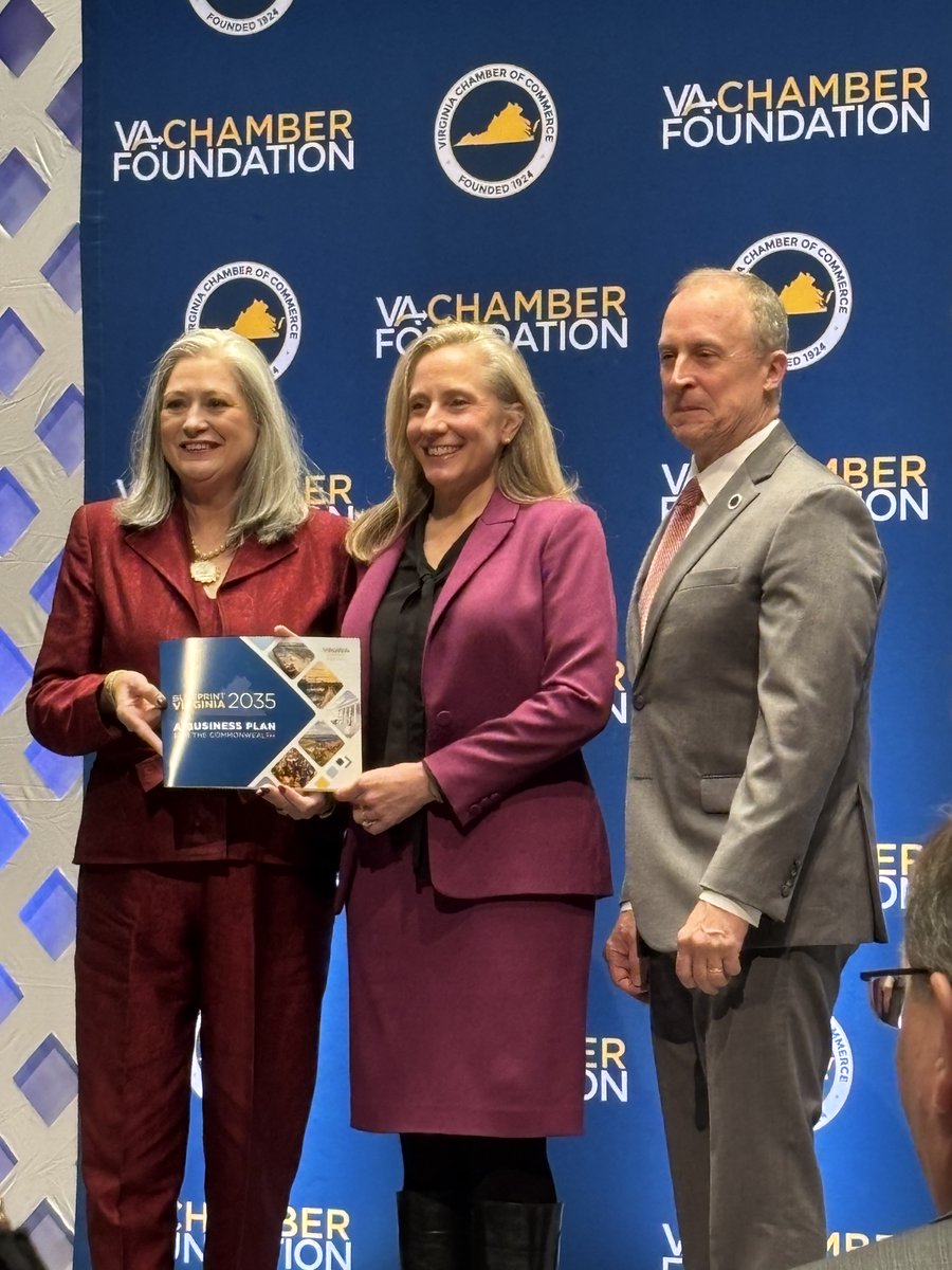 VOGAEnergy's tweet image. Upon presentation of the Virginia Blueprint 2035 today by the Virginia Chamber, we were encouraged by Governor-elect Spanberger's commitment to support Right-to-Work and a "stable and predictable" business climate in the Commonwealth.  #NaturalGas