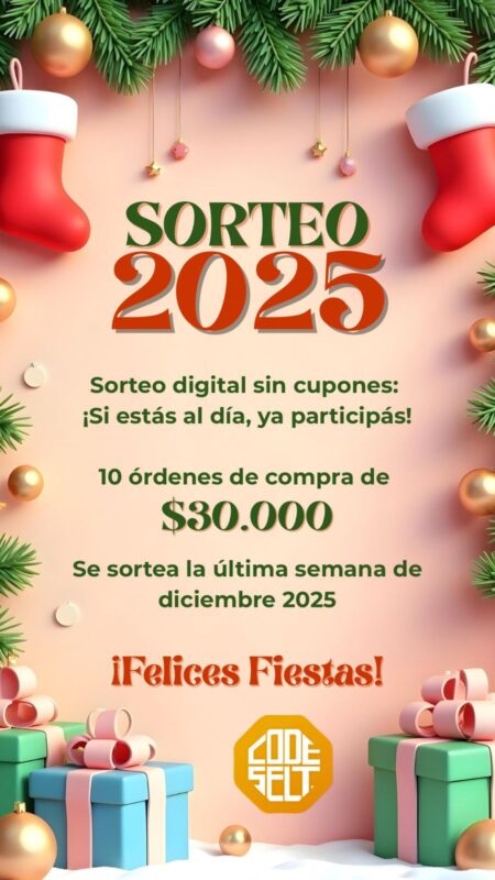 Paralelo28SF's tweet image. Codeselt cierra el 2025 con un sorteo especial para sus abonados dlvr.it/TPfr4W