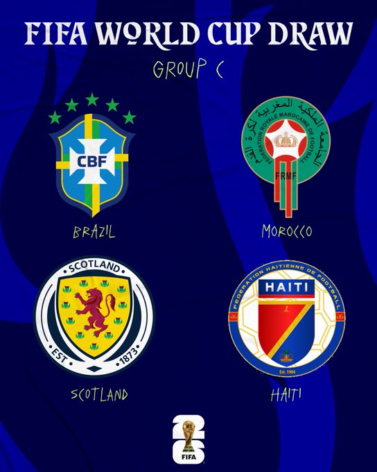 LukeThomsonLAB's tweet image. That's @ScotlandNT  drawn against Brazil, Morocco &amp;amp; Haiti in Group C, So much to look forward to next year

#noscotlandnoparty #Scotland #WorldCup2026