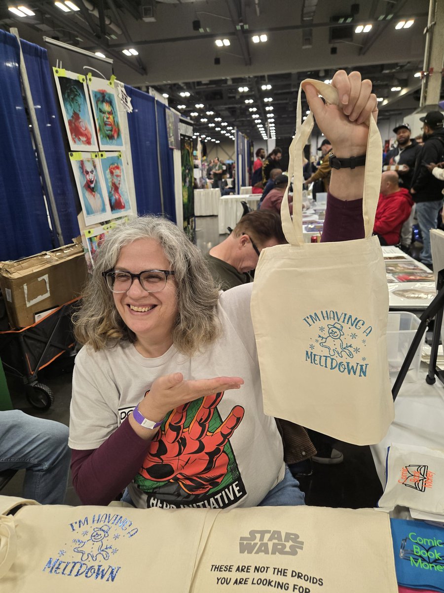 heroinitiative's tweet image. Missed out on Black Friday? Wanna score some sweet holiday presents for your loved ones? If you’re at @GalaxyConCMH this weekend, swing by and snag gifts that actually feel personal—signed comics, art books, exclusive merch, and cool swag! #BeTheHero #GalaxyConColumbus