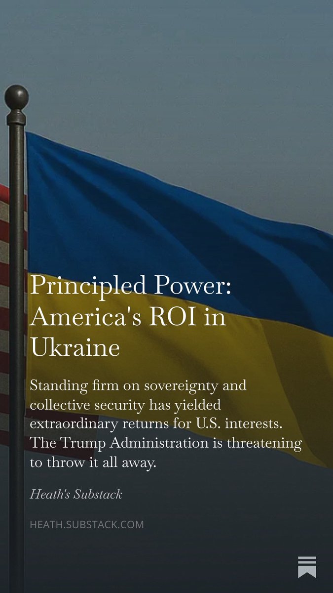 “Analysts at AEI estimate that if Ukraine were to lose, the U.S. would face an additional $808 billion in defense costs over the next five years to reconstitute forces, reposition troops, and deter Russia along NATO’s frontier. That is seven times more than all aid appropriated