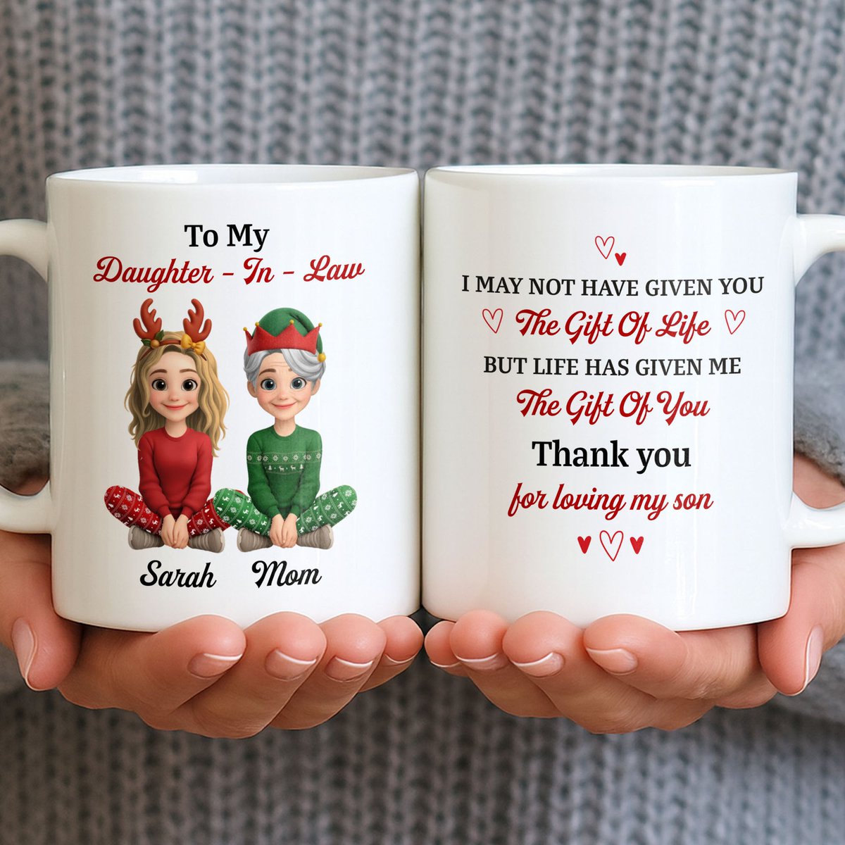 almagemsx's tweet photo. To My Daughter-In-Law, Thank You For Loving My Son, Coffee Mug, Gift For Daughter-In-Laws 
10% Off: TWITTERWIN10
https://t.co/DBTEKDND7H https://t.co/CxAqlvHjKs