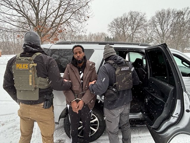 Criminal illegal alien, Abdul Dahir Ibrahim has been linked to Minnesota's top sanctuary politicians. In these pictures Ibrahim can be seen with <a href="/GovTimWalz/">Governor Tim Walz</a>, <a href="/Ilhan/">Rep. Ilhan Omar</a>, and <a href="/OmarFatehMN/">Omar Fateh</a>.

Ibrahim was convicted in Canada for Asylum and Welfare Fraud prior to his entry into the United