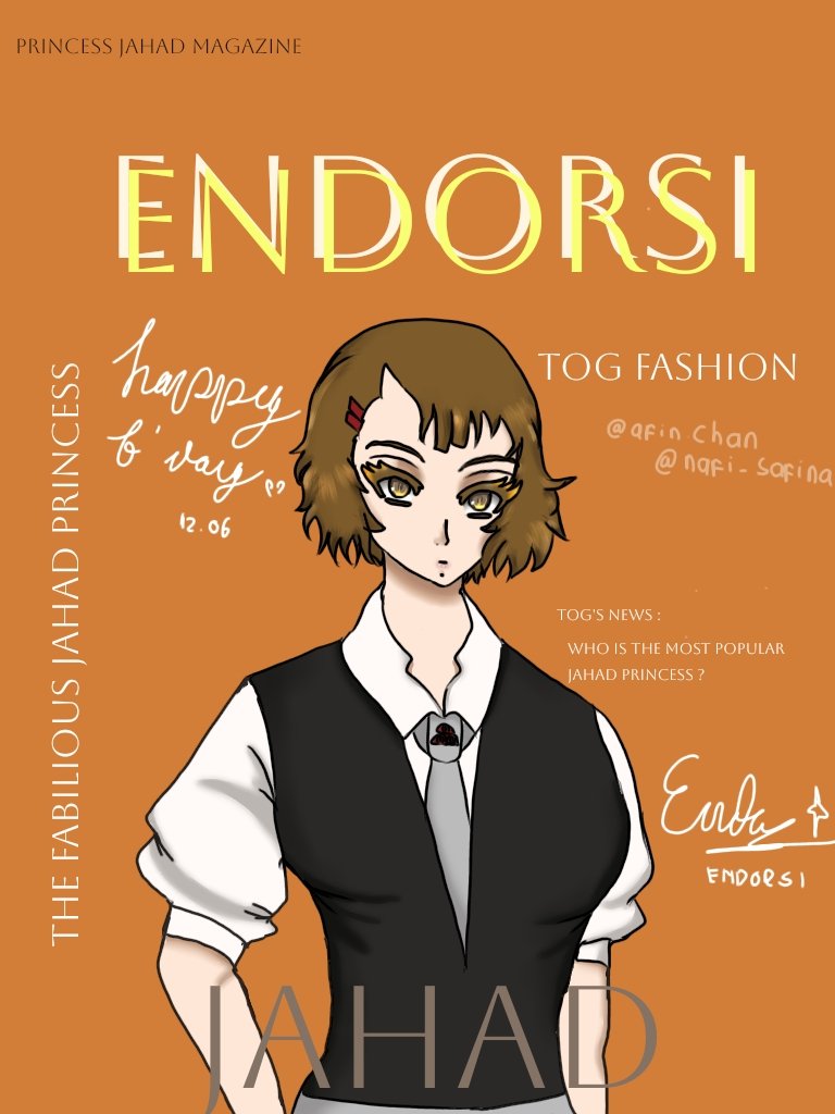 nafi_safina's tweet photo. ✨️✨️12.06 ✨️✨️
☆•☆ It's Endorsi B'day ☆•☆
Redraw my fanart in 4 years ago.
#endorsi #jahadprincess #towerofgod #fanart https://t.co/0TokEldtkw