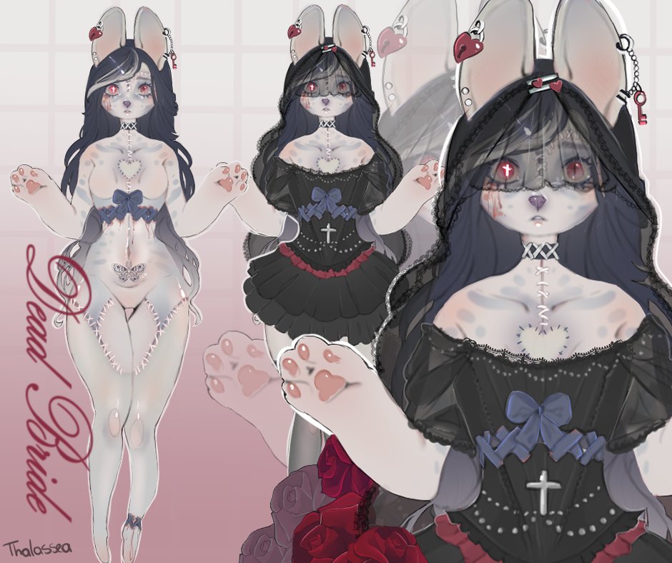 Talaseart's tweet photo. Dead Bride! Love this Design https://t.co/JuIa8y4VXm