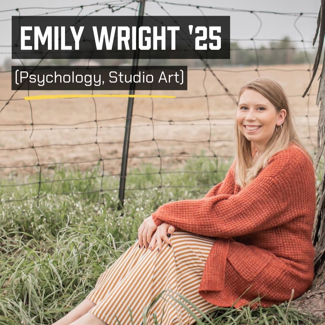 🎓 Meet Emily Wright ’25 — psychology and studio art major, creative thinker, and proud Greyhound. Read about Wright's UIndy experience on #YOUIndy: bit.ly/449vI4X

#UIndyGrad | #ClassOf2025