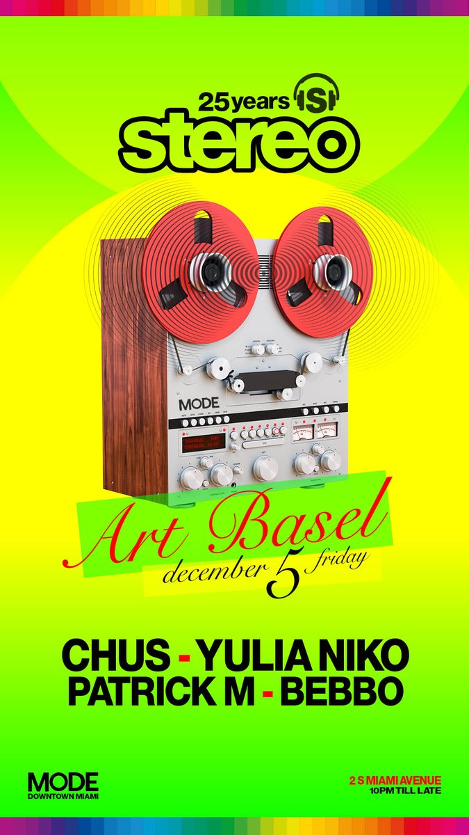 DJ CHUS OFFICIAL tweet media