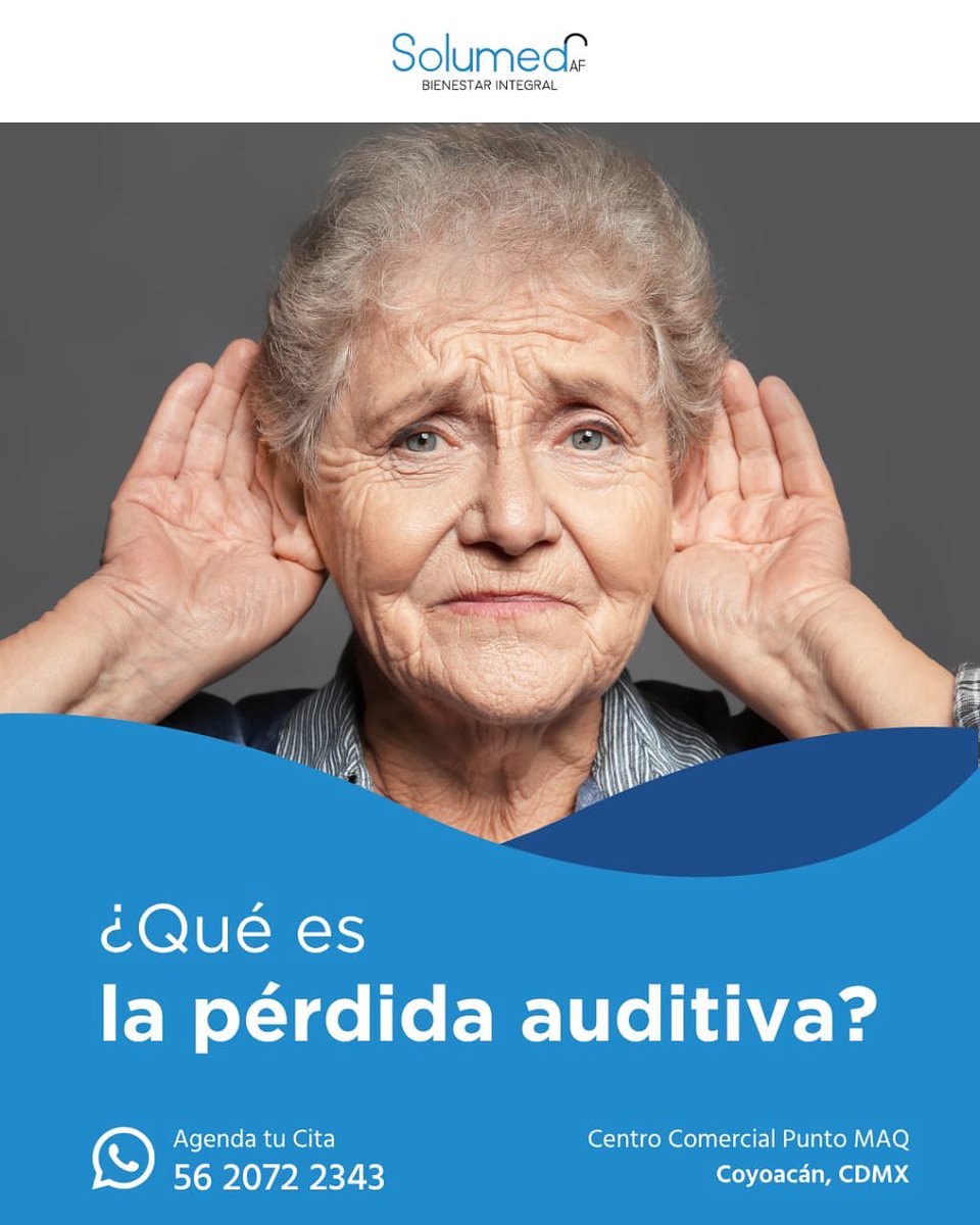 La pérdida auditiva es la disminución parcial o total de la capacidad para escuchar.

Puede afectar la comunicación, el desarrollo del lenguaje y la calidad de vida.