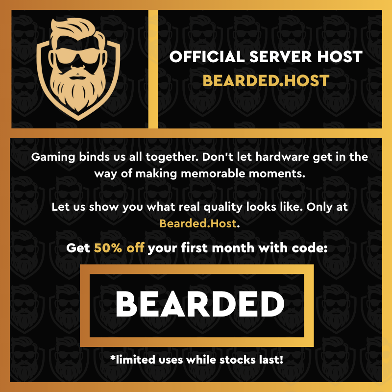 We're here to help build communities. Create connections. Give the people the quality they deserve from a team of trusted industry veterans.

Don't settle for less. Come by and talk to us!
📌discord.gg/beard