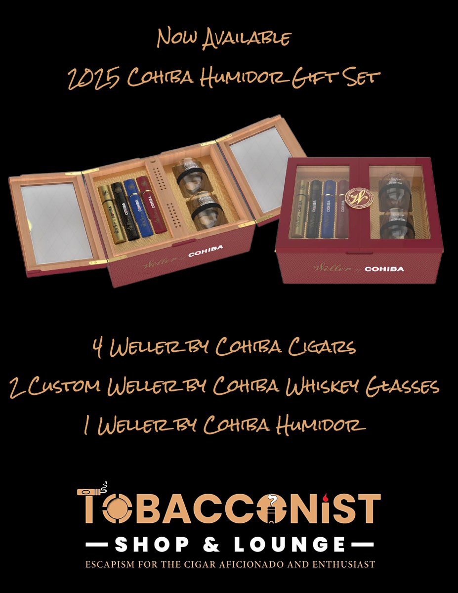 ScTobacconist's tweet photo. The Perfect Gift for the Cigar Aficionado and Enthusiast!! Get it while supplies last. https://t.co/cIpsjaQRzo