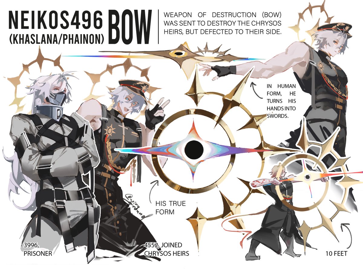 #phainon divine weapon au