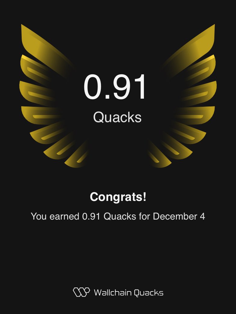 shotguncaio's tweet image. Alright chat, which one of you stole all the @wallchain quacks yesterday? 

I just want to talk.