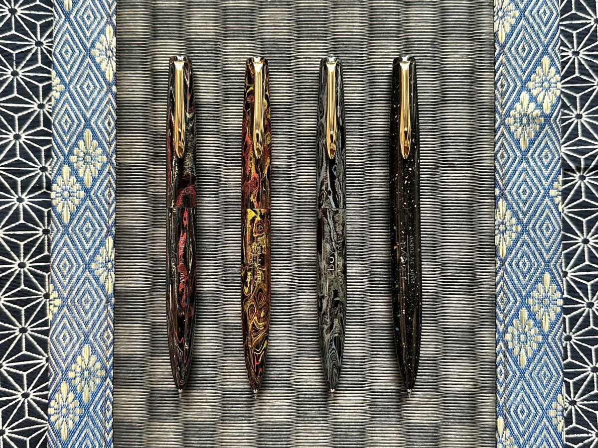 ☆新製品「エボナイト軸のシャープペンシル『結〜MUSUBU〜』」（工房楔