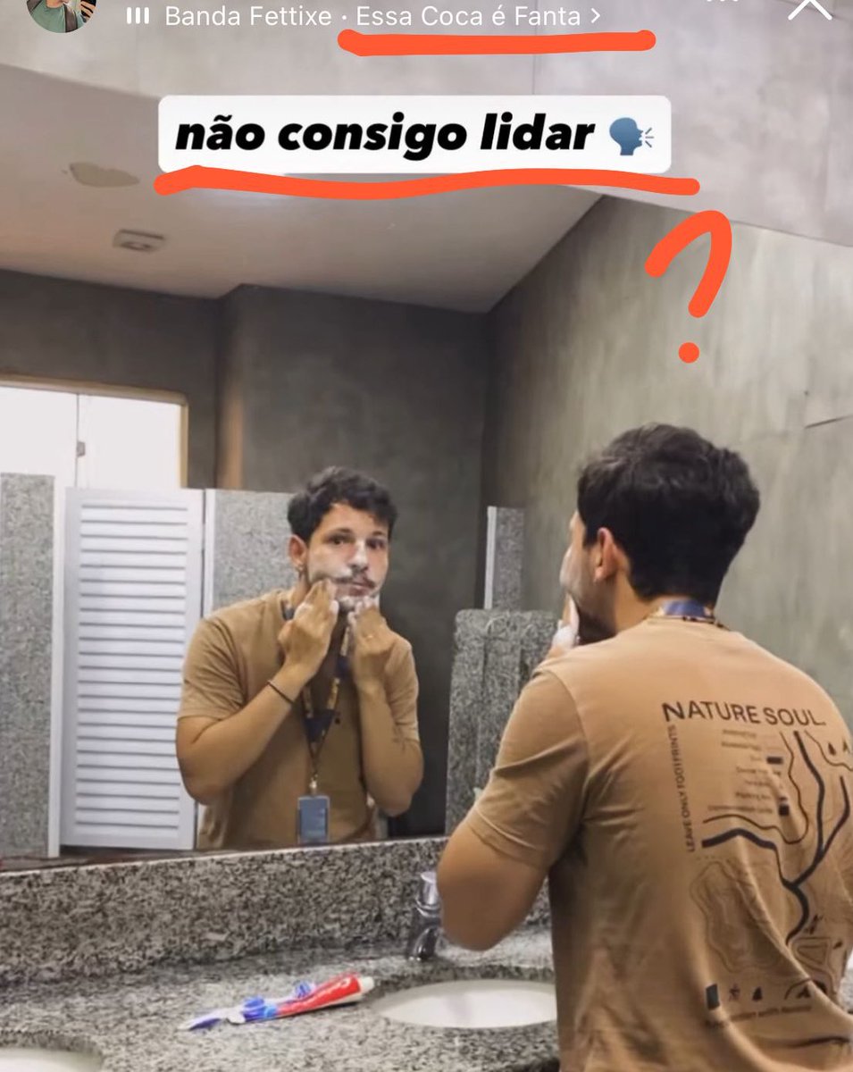 quando vc lava o rosto perto de uma quase mulher hetero cisgenera