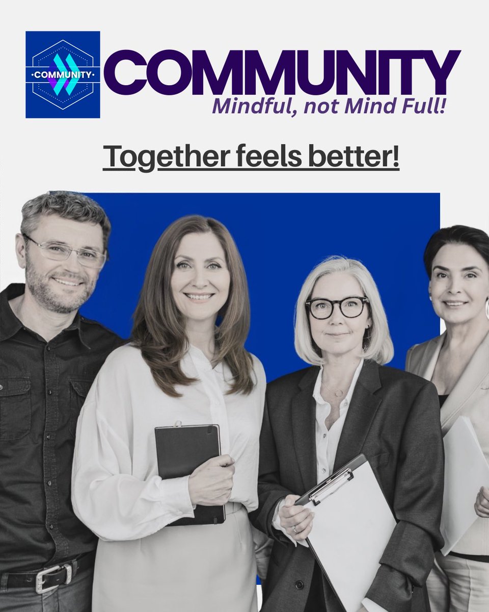 THE MINDFUL COMMUNITY 
Mindful, not Mind Full! 

The Mindful Negotiators COMMUNITY, a division of Mindful Negotiators, is a social club for mental health awareness. 

For more info, pls visit mindfulnegotiators.com/community