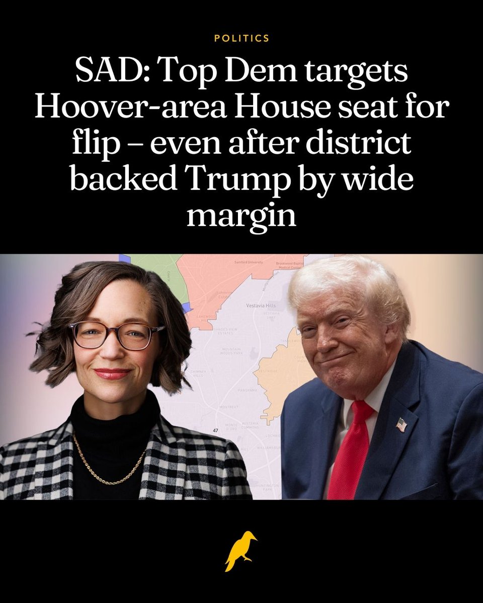 One of the leaders of the Democratic Party of Alabama thinks there is a good chance to flip a district blue, even though President Donald Trump dominated the there in the 2024 election.

Tabitha Isner, Vice Chair of the Alabama Democratic Party, is openly recruiting for a