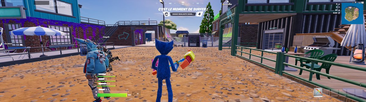 FrVoltex's tweet image. Hello,
quick question: who will be working on the Ultra Wild screens? Because here, my friends' names and health bars are in the middle of the screen, which is a bit of a hindrance to gameplay Thank you 😊😊

@FortniteStatus  @Fortnite