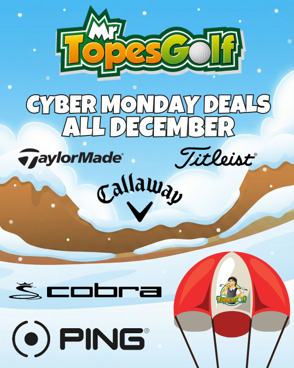 MrTopesGolf's tweet photo. CYBER MONDAY EXTENDED ALL DECEMBER!
Yep… the biggest deals of the year are STILL live.

🔥 Extra discounts
🔥 Zero restrictions
🔥 New gear added daily

If you thought you missed the sale of the year, you didn’t.
December is officially your 2nd chance.
 https://t.co/ERookawknV https://t.co/2xcNjN12YC