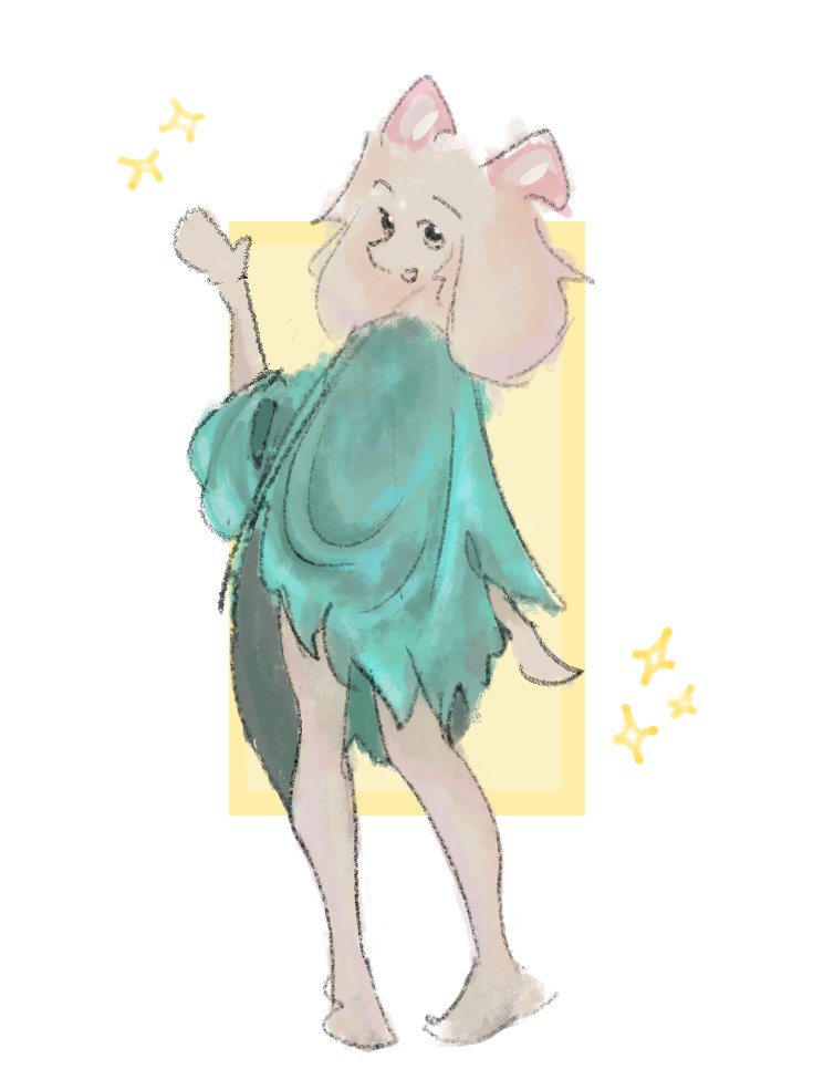 lldaydreamin's tweet image. #deltarune #ralsei 

He says hiiii!!!