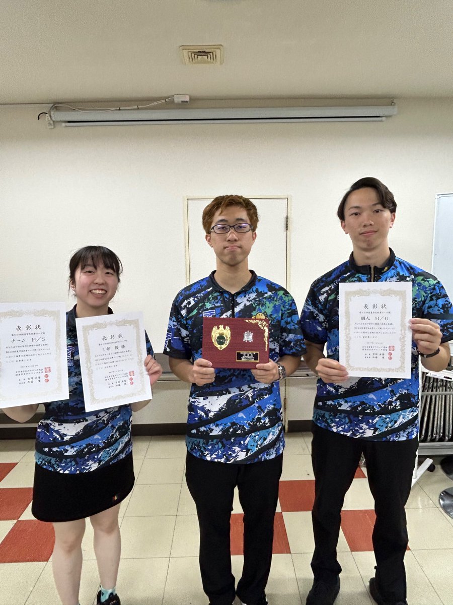 関東学生ボウリング連盟広報部 tweet media