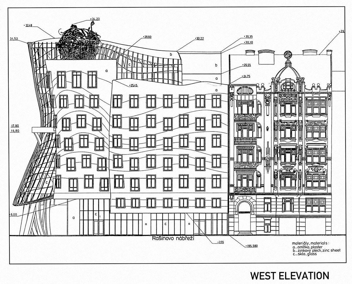 Dnes zemřel v požehnaném věku 96 let Frank Gehry, autor stavby, která je spíš sochou, než budovou.

Tančící dům je ikonou doby a místa, jaká by za jiných okolností nevznikla.