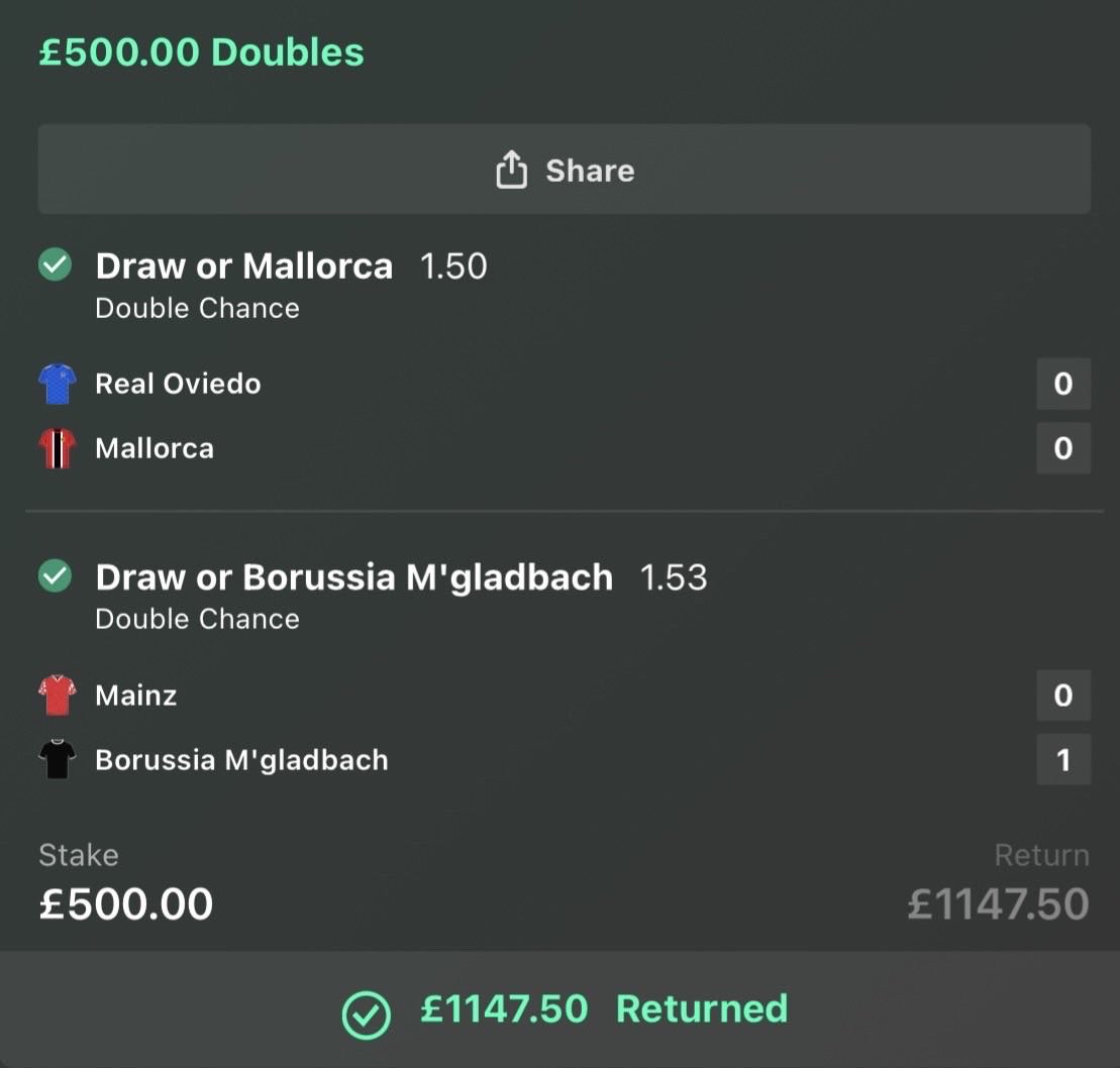 BigTipsBecca's tweet photo. OMGGGGG😍😍😍!!!

My Bet Of The Day Lands Once Again &amp; My Bet Builder Longshot🤩!

23.00✅
2.30✅

Make Sure You Don’t Miss Out On This EPIC Weekend!👇

https://t.co/m7B8rvZmmW https://t.co/QJwbpEh1ui