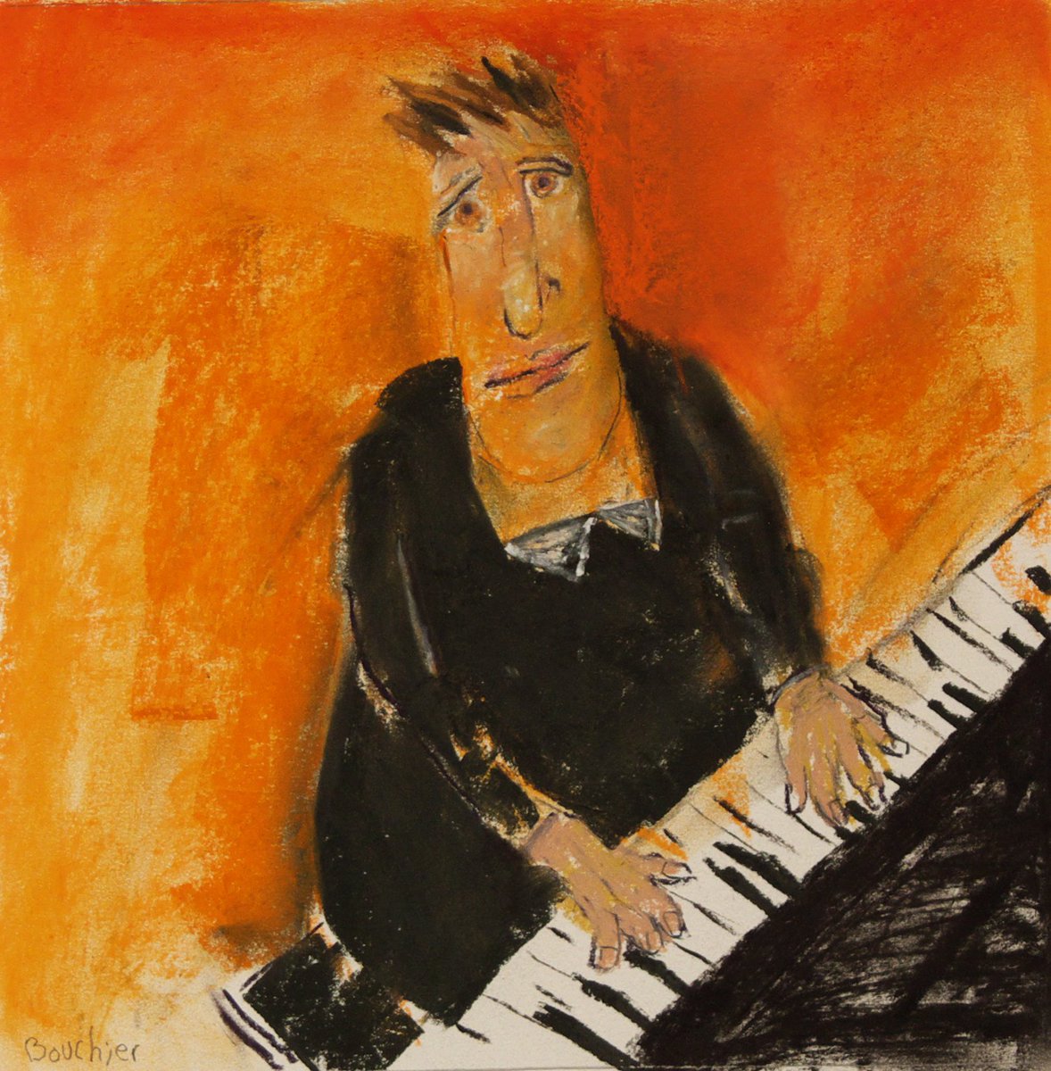 Ton Bouchier in de expositie REFLECTIES