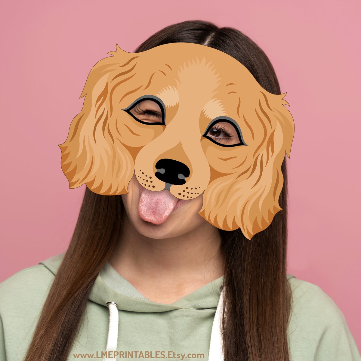 lmeprintables's tweet photo. Cocker Spaniel Mask Dog Printable Costume Puppy Cute Animal Carnival Halloween Paper Craft Birthday Party Favor Pet Lover Activity Adult Kid https://t.co/Q6i4xLvvSR via @Etsy #cockermask #cockerspanielmask #dogmask #paperdogmask #cockerspanieldogmask #christmasactivity #diymasks https://t.co/yXfiWc65sV