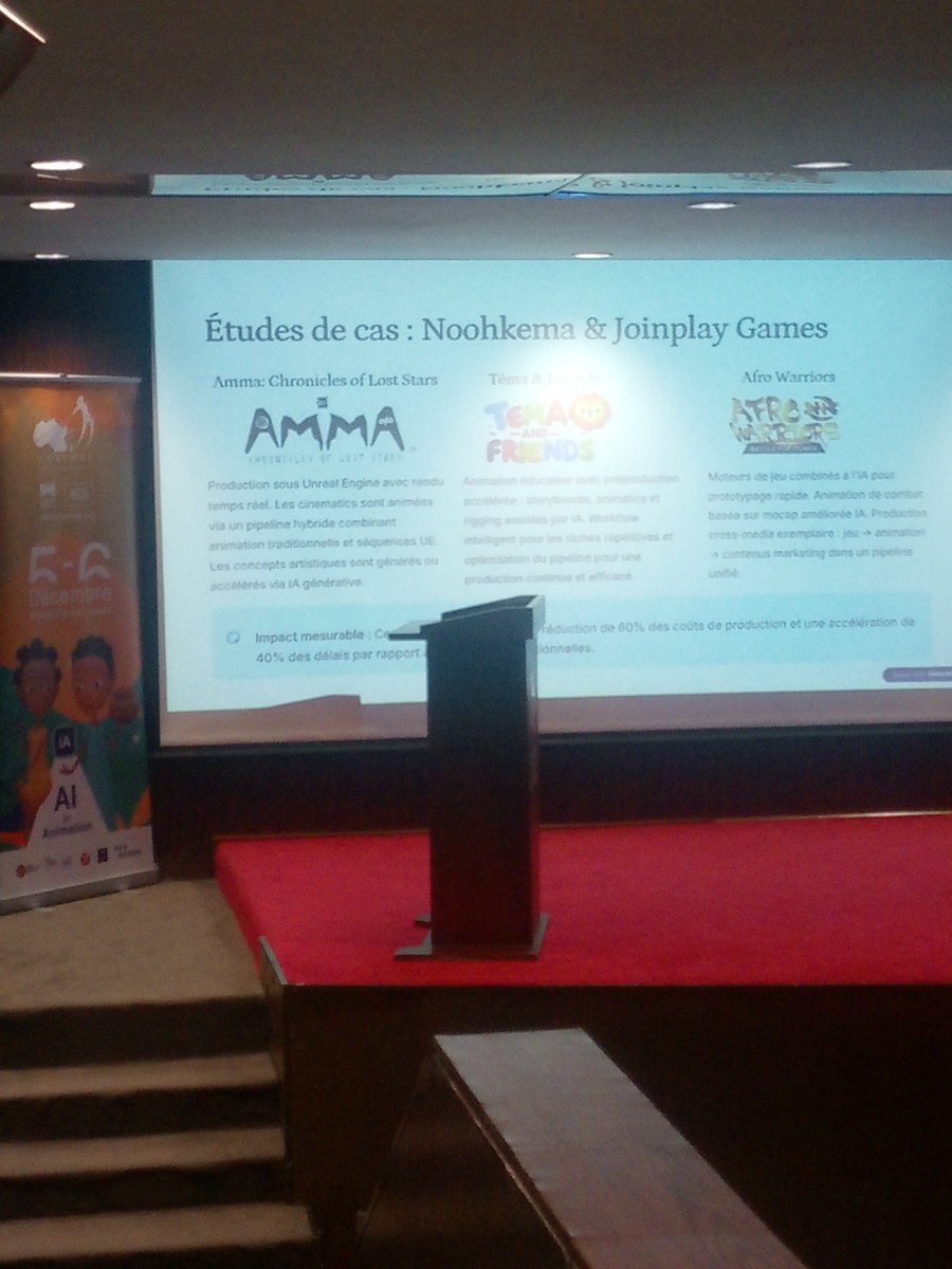 canimaf's tweet photo. JOUR 1 - FESTIVAL Canimaf 
Avec Hugues Bertrand Biboum Daniel Malagal Michel Nkuindja 3D Animation CAMER Groupe Sarl 

MASTERCLASS À L'HÔTEL Krystal Palace Douala 
#canimaf2025 #animation #KRYSTALPALACE https://t.co/QF9oAWXfjV